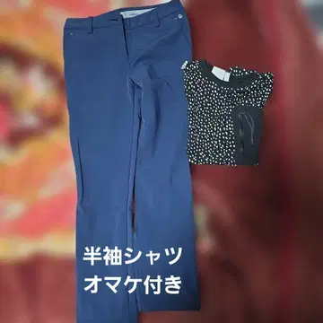 adidas 속기모 골프 팬츠 네이비