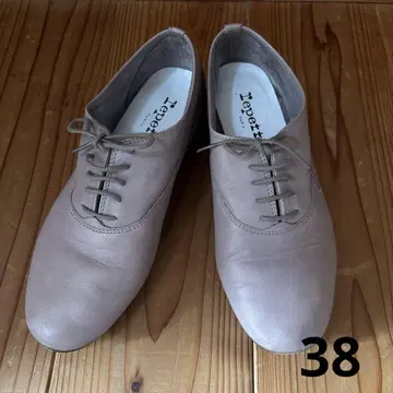 [ 새상품급 ] 레페토 repetto JAZZ 가죽 레이스업 슈즈 38