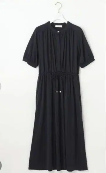 애니시스 에어리 드레이프 스무스 원피스 네이비 2M
