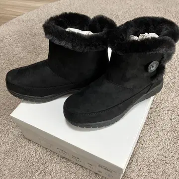 [ 미사용 새상품 ] North Date 스노우부츠 숏부츠 블랙