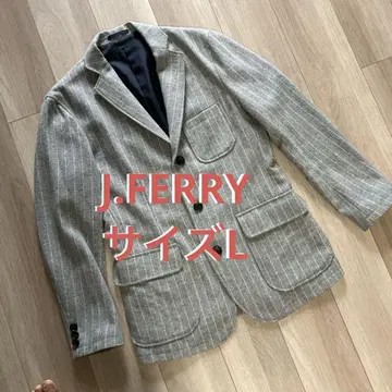 J. FERRY 스트라이프 그레이