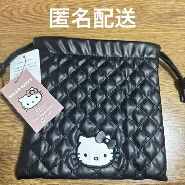 LOWRYSFARM 헬로키티 퀼팅 복조리 파우치