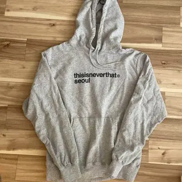 thisisneverthat 그레이 후드티 M 사이즈