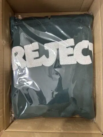 REJECT x Olive 콜라보 한정판 후드티