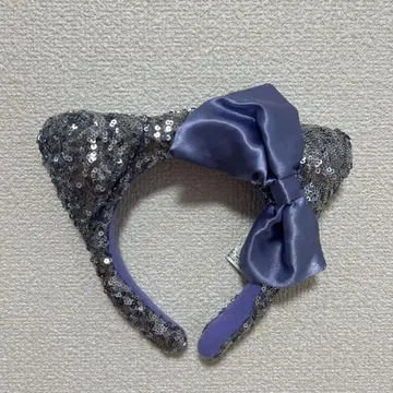 고양이 귀 스팽글 머리띠