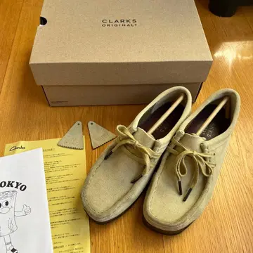 Clarks 클락스 왈라비 메이플 스웨이드 uk6 박스 포함
