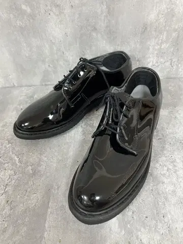 BATES 드레스 슈즈 블랙 에나멜 24cm M