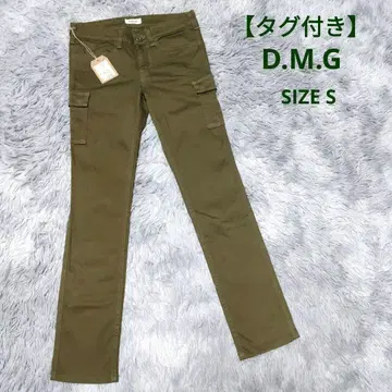 [택 포함] D.M.G 도밍고 카고 팬츠 다크 그린 SIZE S