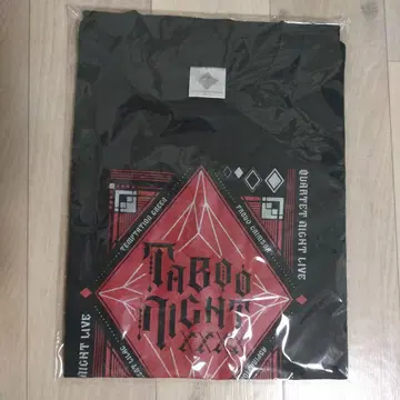 검은색 쿠로사키 란마루 T셔츠 미개봉 카르나이 탭나이 란마루 라이브