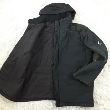 새상품급 NAUTICA 노티카 나일론 자켓 네이비 후드 부착