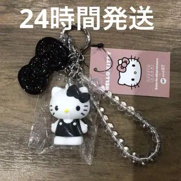 키티 [ HELLO KITTY ] 퀼팅 키 체인 로리즈팜