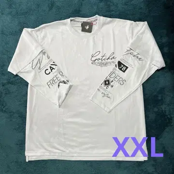 Gotcha 암 임팩트 페이크 레이어드 롱 T셔츠 사이즈 XXL
