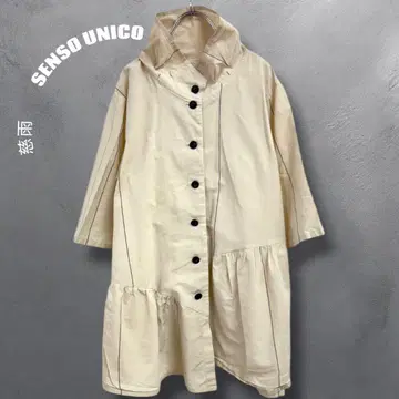 자우 SENSO UNICO 개더 디자인 원피스 40 비대칭