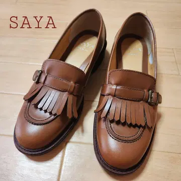 [ 새상품급 ] SAYA 가죽 로퍼 사야