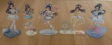 빛의 전사 프리큐어 큐어 화이트 아크릴 스탠드 5개 세트