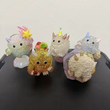 POPMART INSTINCTOY 몬스터 플러피 피규어 세트