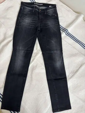 [ DENHAM ] 블랙 스키니 데님