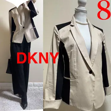 새상품급! 빅 사이즈! DKNY 다나카란  자켓 8 XL