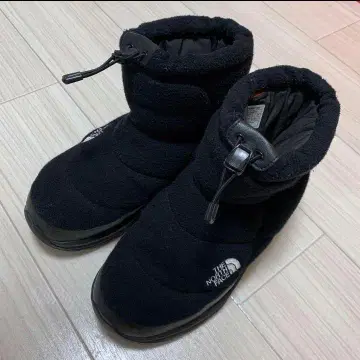 [ 인기 상품 ] THE NORTH FACE 블랙 부츠 눕시 25cm