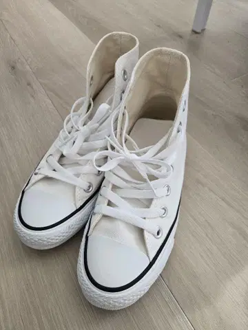 [ CONVERSE ] 하이컷 스니커즈 4 화이트