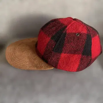 BRONER 버팔로 체크 CAP MADE IN USA