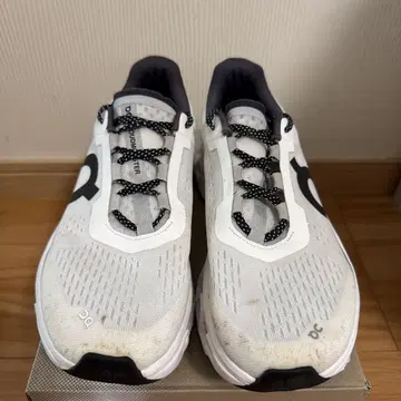 On Cloudmonster 화이트 스니커즈 남성용 27.5cm
