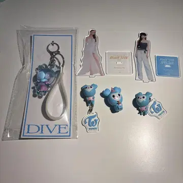 TWICE 나연 키링 DIVE 아크릴 스탠드 가챠가챠 세트