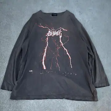 [ 초레어 ] 90s AIRWALK 썬더 색바램 B보이 롱티 4XL