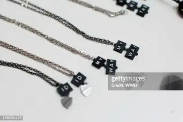 OAMC 실버 펜던트 목걸이 (jilsander