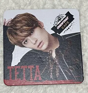 ONE N' ONLY TETTA 친필 사인 코스터 카페