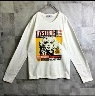 HYSTERIC GLAMOUR M 사이즈 화이트 T셔츠