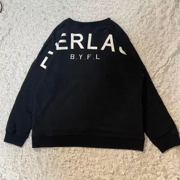 EVERLAST 블랙 맨투맨 트레이닝복