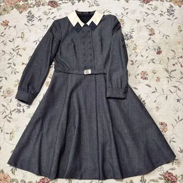Jane Marple 울 원피스