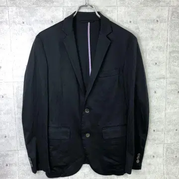 EPOCA Uomo 트레디셔널 구제 의류 네이비 싱글 테일러드 재킷