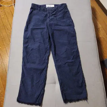 Frank & Eileen 네이비 와이드 팬츠