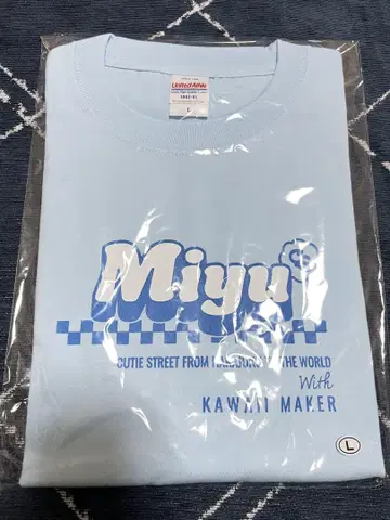 CUTIE STREET OSHI API Tee ver.2 L 우메다 미유