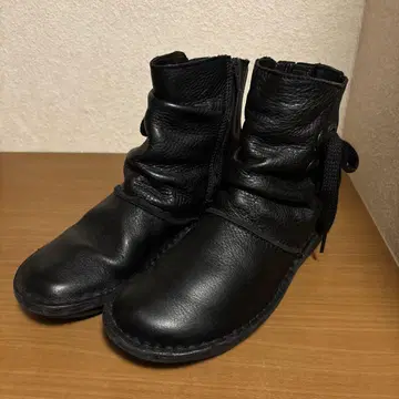 Clarks 클락스 가죽 부츠 24cm 블랙 상태 좋음