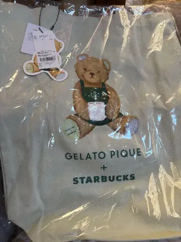 GELATO PIQUE + STARBUCKS 토트백