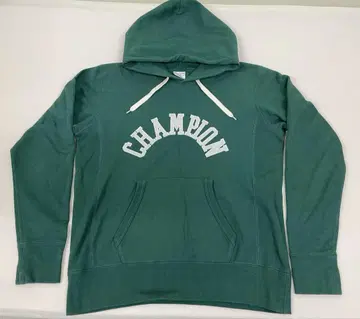 Champion Reverse Weave 후드티 L 사이즈 그린