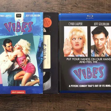 바이브스 비보의 수수께끼 신디 로퍼 Vibes 수입 블루레이 레트로 재킷