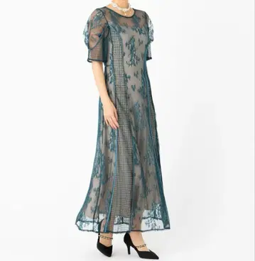 LAGUNAMOON LADY 패널 레이스 원피스 S 사이즈