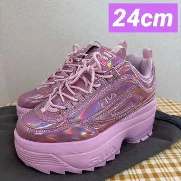 FILA 스니커즈 24cm 디스럽터 2 웨지 페스티벌