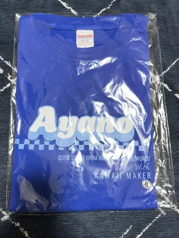 CUTIE STREET OSHI API 티 ver.2 XL 마스다 아야노