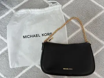 MICHAEL KORS 블랙 가죽 백