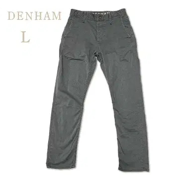 DENHAM 레이저 슬림핏 차콜 그레이 L 32 W27