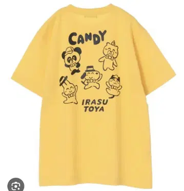 캔디스 트리퍼 이라스토야 콜라보 T셔츠