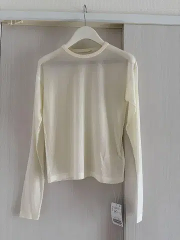 미사용 새상품 라빠르망 Cashmere Silk Sheer T Shirt