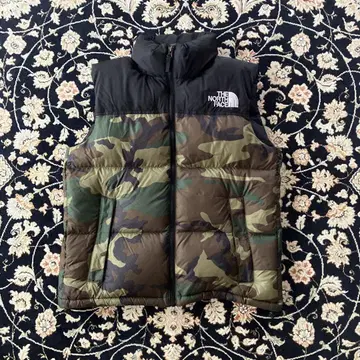 The north face 눕시 베스트 카모플라주