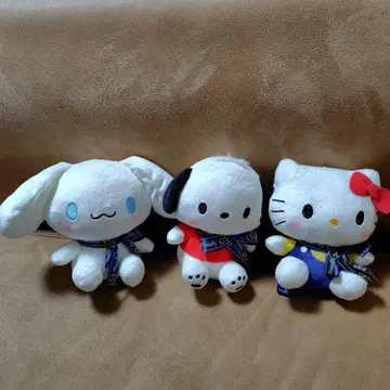 산리오 봉제 인형 시나모롤 포차코 키티