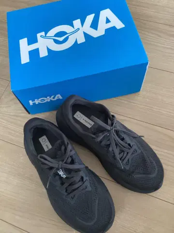 HOKA 린콘4 와이드 블랙 러닝화 23.5cm